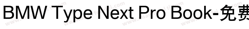 BMW Type Next Pro Book字体转换